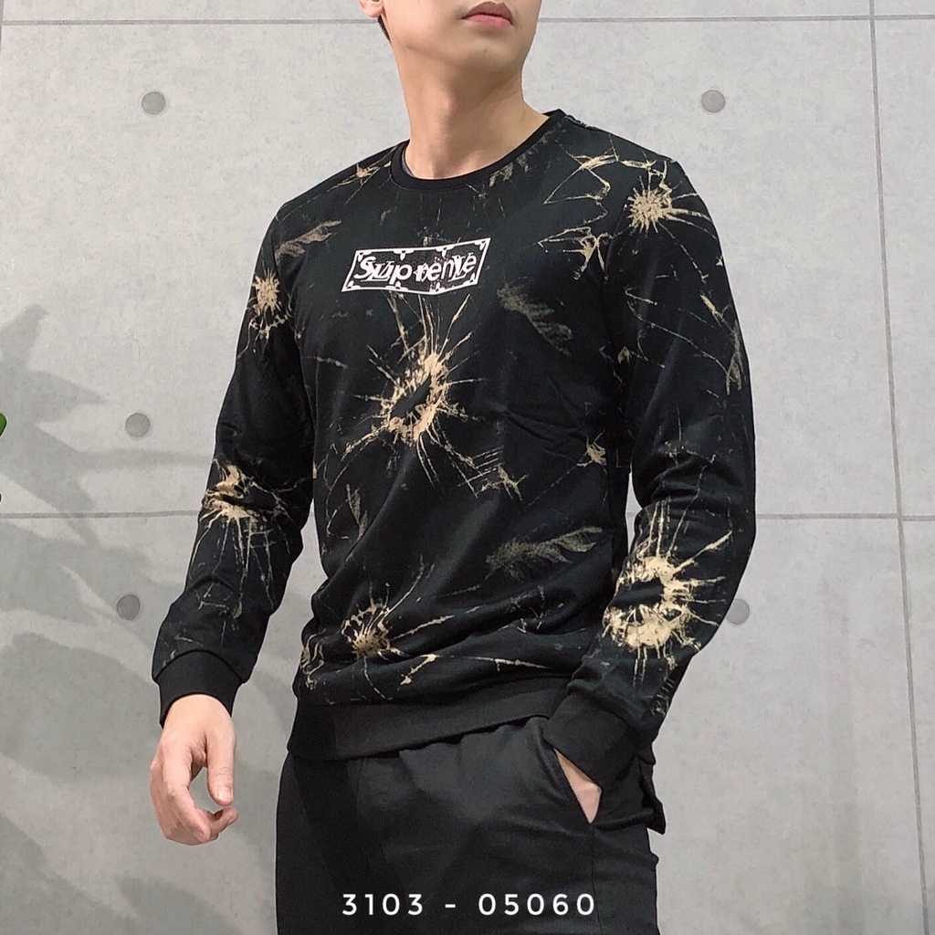 Áo nỉ sweater nam da cá cao cấp ANSW01 dày dặn ấm áp