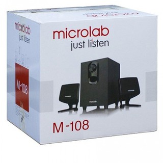 Loa Microlab M108 - 2.1 ( Đen ) - Chính hãng Bảo hành 1 Năm