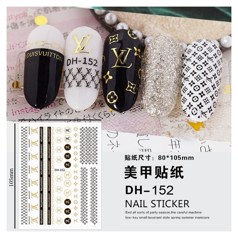 [Video Thực Tế] Nail Sticker - Dán Móng Tay DH152 LUÔN VUI TƯƠI