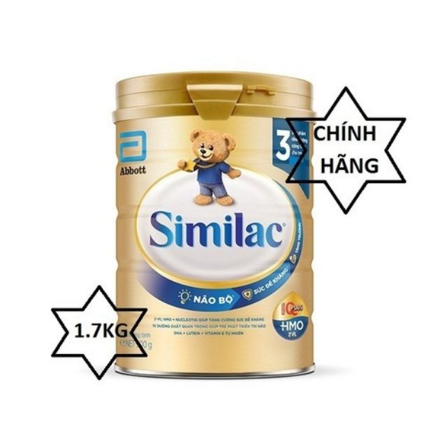 SỮA  ABBOTT SIMILAC IQ Plus HMO 1.7KG