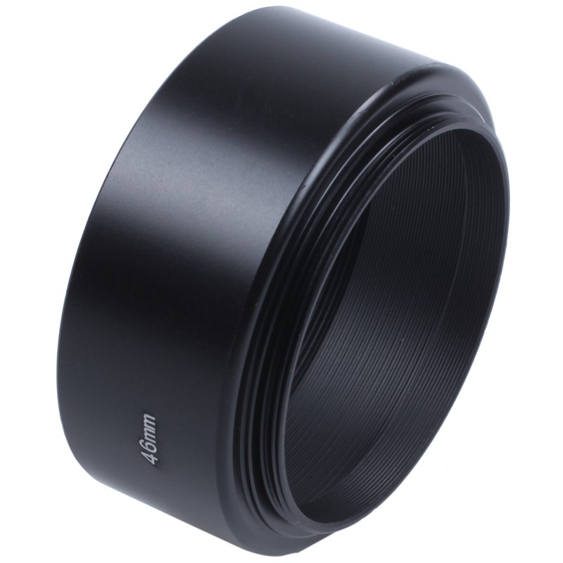 46mm Mount Standard Metal Lens Hood for Canon Nikon Pentax Sony