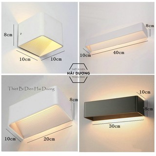 Đèn tường phong cách hiện đại sang trọng Đèn led hắt tường trang trí 2 đầu TN175 Bảo hành 12 tháng