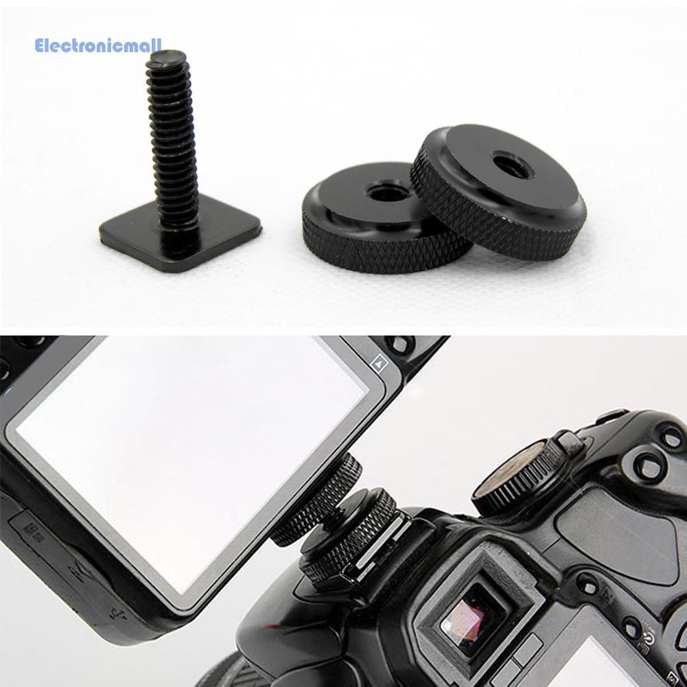 Chân đế gắn vít để đèn flash cho camera tiện dụng