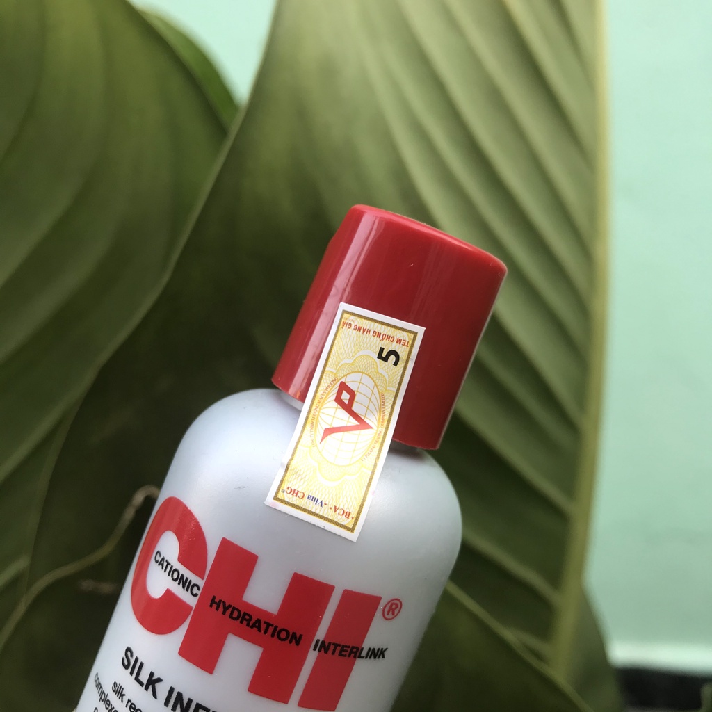 Tinh dầu dưỡng giúp tóc bóng mượt CHI Silk Infusion 59ml HÀNG CHÍNH HÃNG