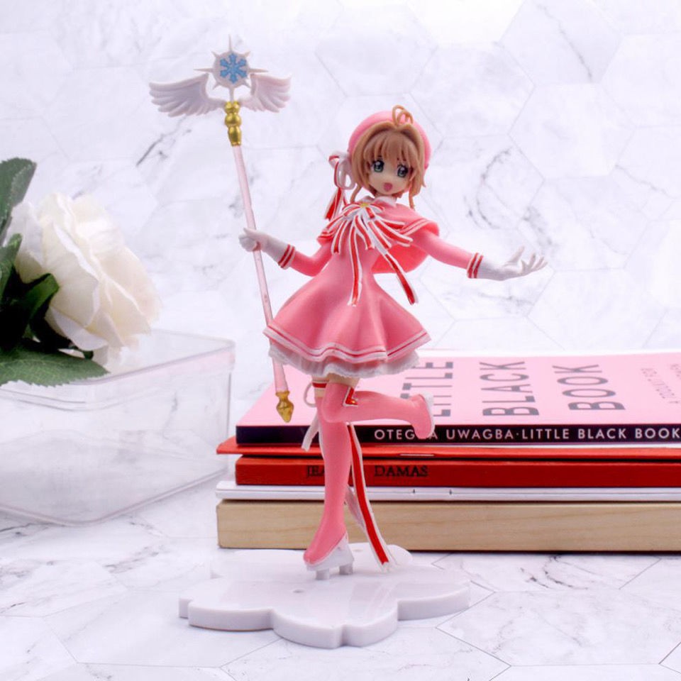 Đa dạng Magic Sakura Hình 2D Anime Trang trí Mô hình Q Phiên bản Q Đa dạng Sakura Doll Quà tặng sinh nhật Nữ