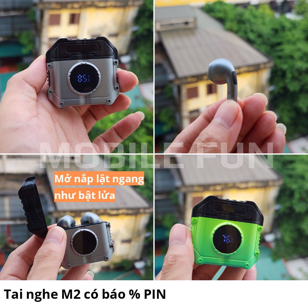 Tai nghe bluetooth M2 Gaming, Tai nghe nhét tai k79 hai chế độ, tai nghe không dây chơi game độ trễ thấp