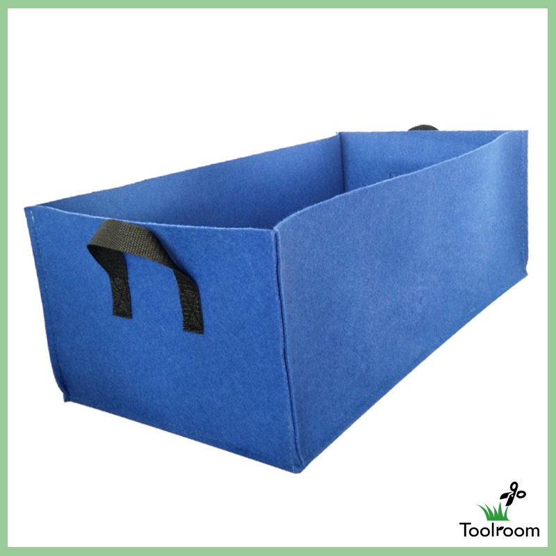 Toolroom Black Thickened Felt Non-woven Plant Grow Bags Potato Container