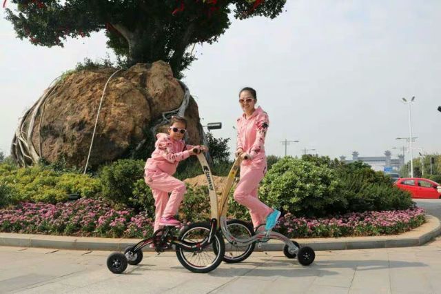 Xe đạp dáng đứng Bowqi phương tiện di chuyển thông minh trong thành phố