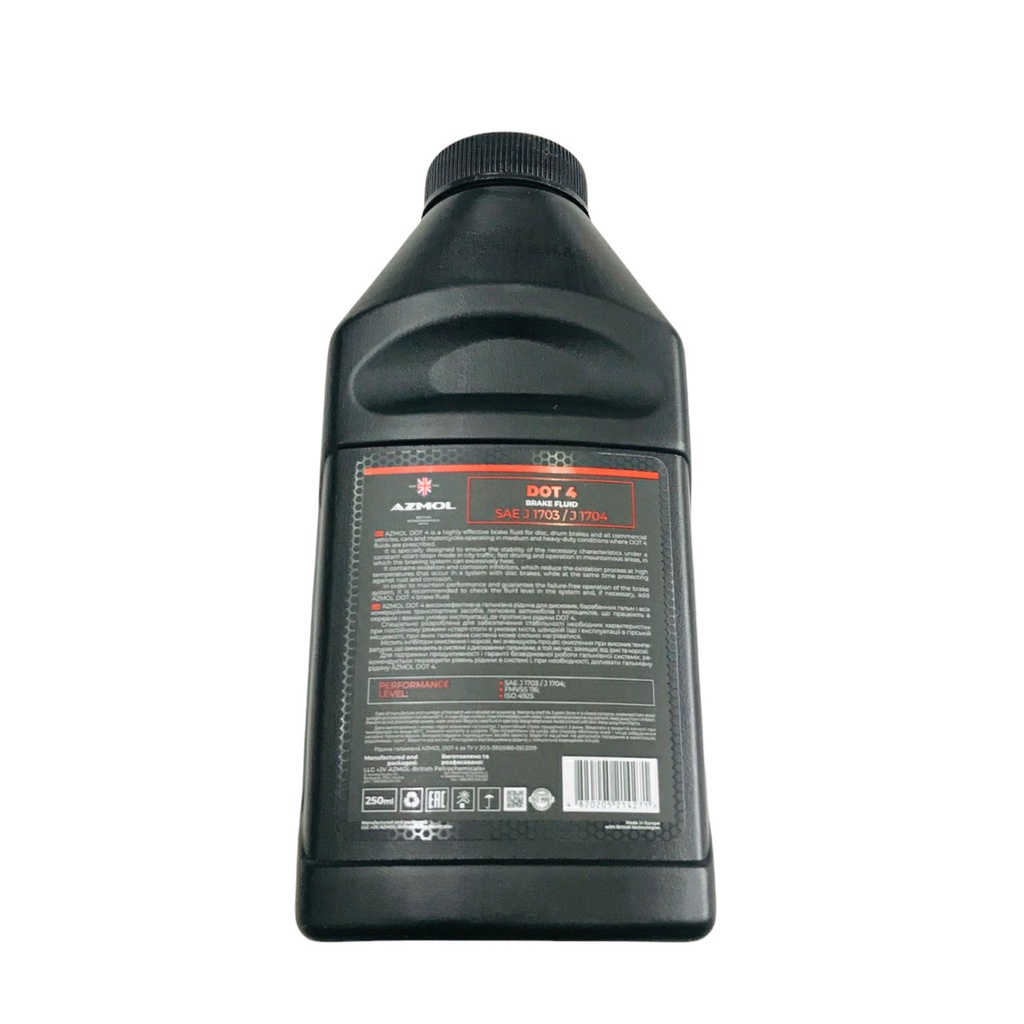 DẦU THẮNG DOT4 AZMOL 250ML