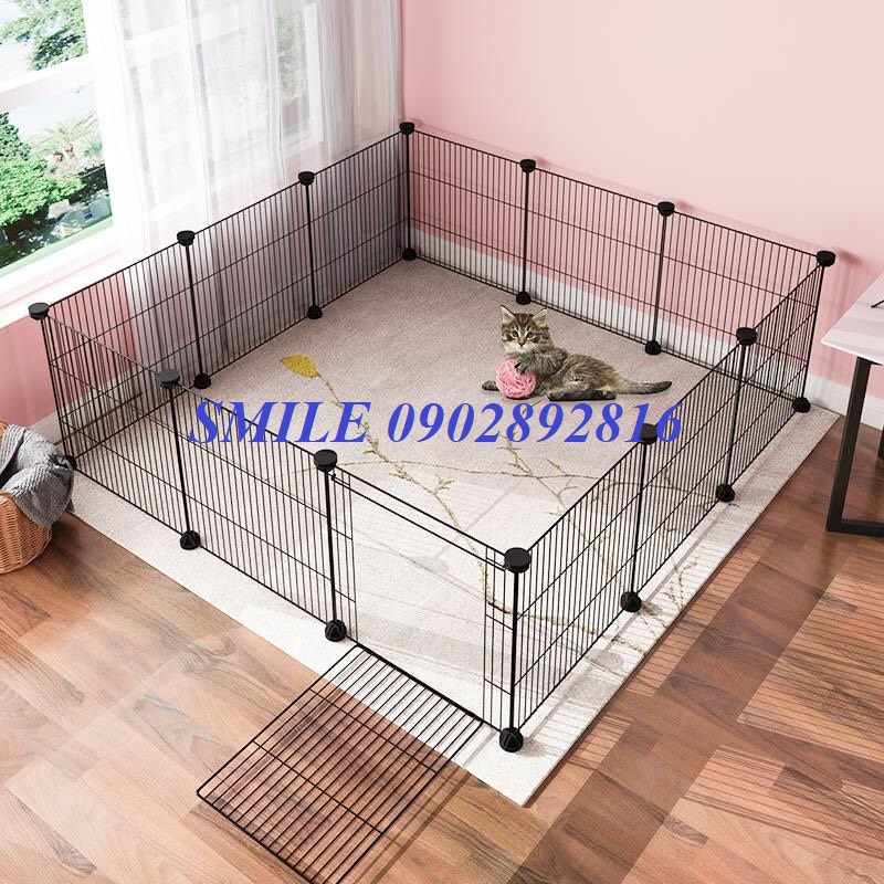 [TẶNG KÈM CHỐT] Lưới ghép chuồng pet cưng, phụ kiện lắp ghép chuồng thú cưng