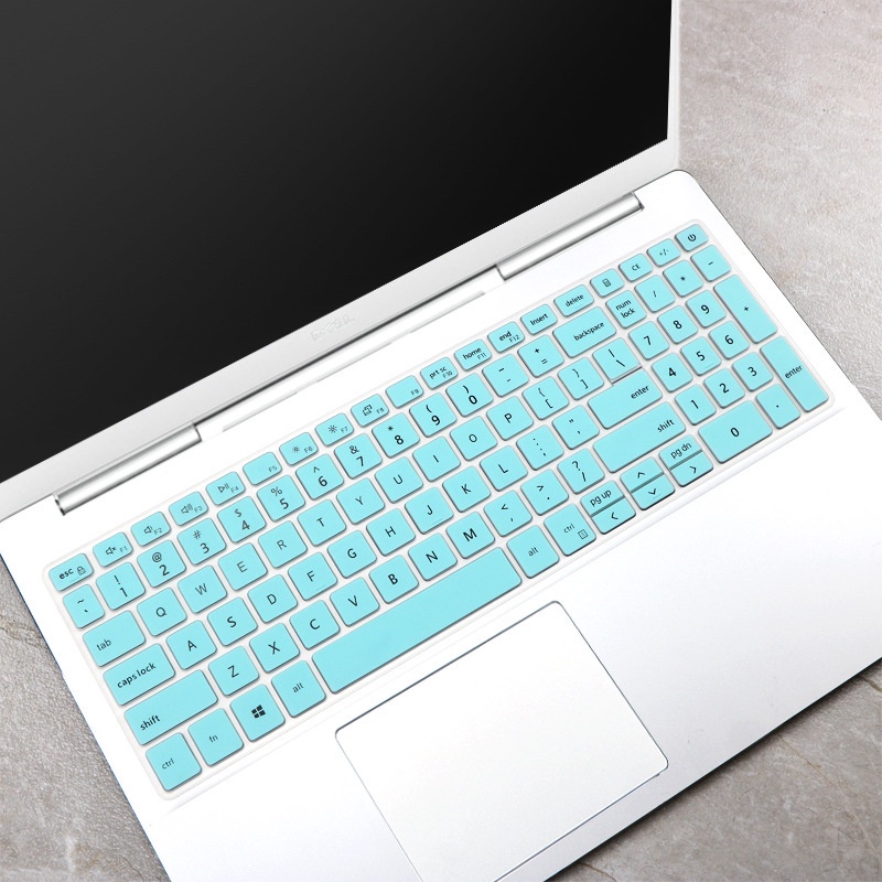 Tấm phủ bảo vệ bàn phím laptop bằng silicon mềm siêu mỏng cho Dell Inspiron 7591 7590 5000fit 5598 5584