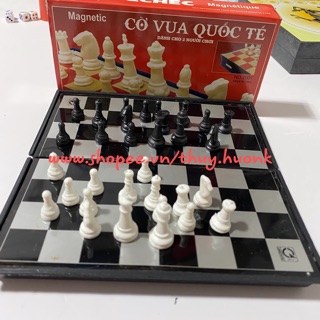 Bộ cờ vua nam châm size nhỏ 19,5x19,2cm