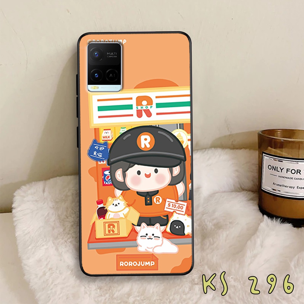 Ốp lưng Vivo Y21 - Vivo Y21s - Vivo Y33s - Ốp in hình Ngân hà &amp; RoroJump siêu đẹp