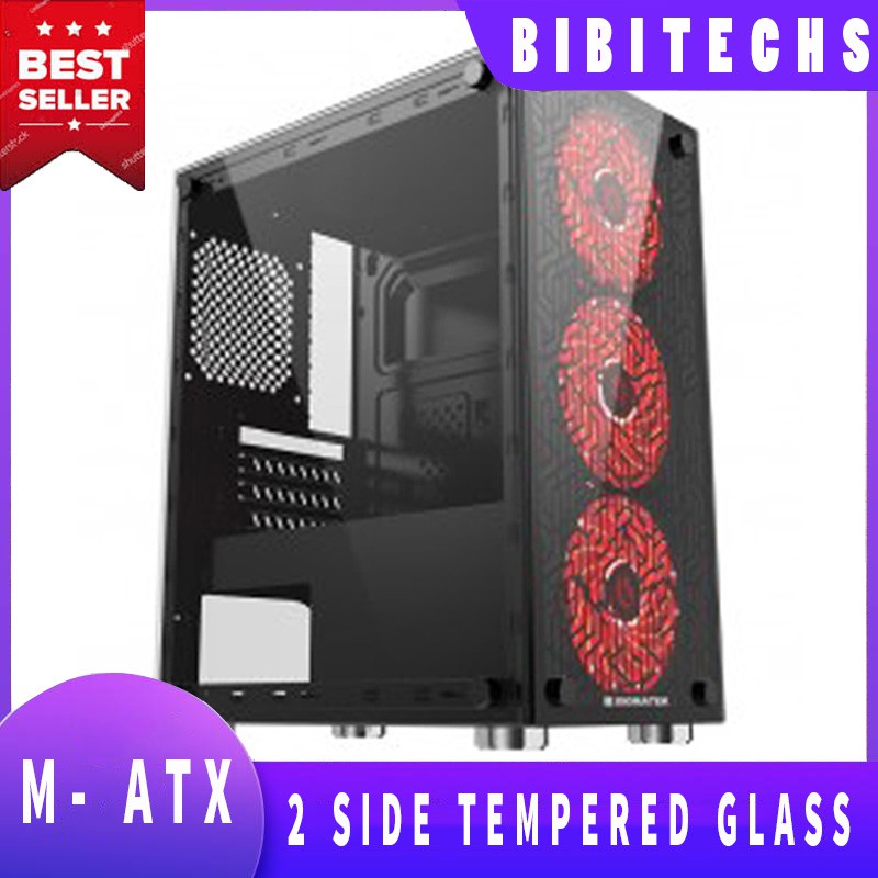 [Chính Hãng] Thùng máy Xigmatek NYX - M-ATX - 2 SIDE TEMPERED GLASS New | BigBuy360 - bigbuy360.vn