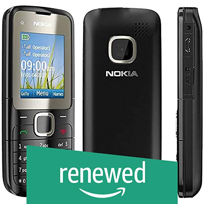 ĐIỆN THOẠI CỔ NOKIA C2-00 ZIN, 2 SIM KÈM PIN SẠC | BigBuy360 - bigbuy360.vn
