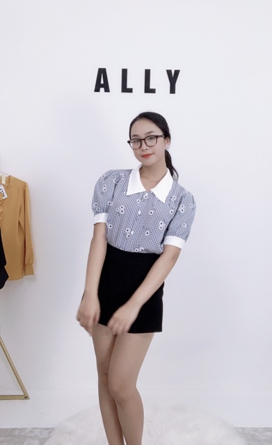 Sơ mi hoa cúc A120