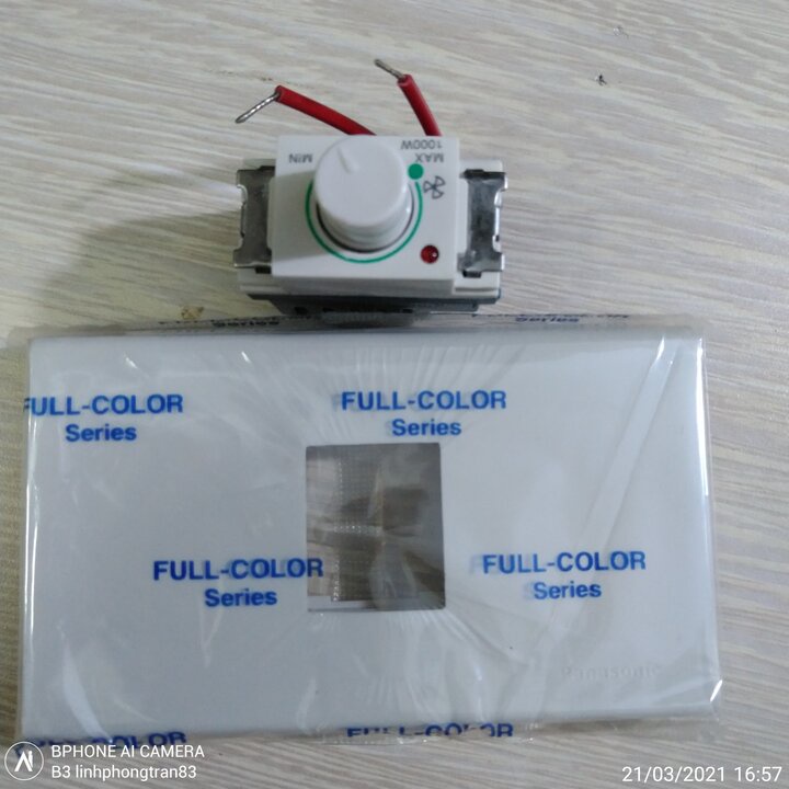 Chiết áp quạt trần lắp mặt Panasonic Full  1000w