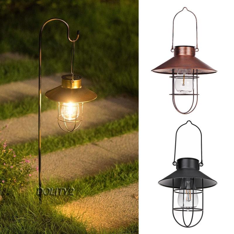 Đèn Led Sân Vườn Năng Lượng Mặt Trời Màu Đen Dolity2