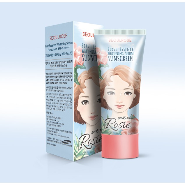 SEOUL ROSE - Kem chống nắng Rosie SPF45+ PA+++