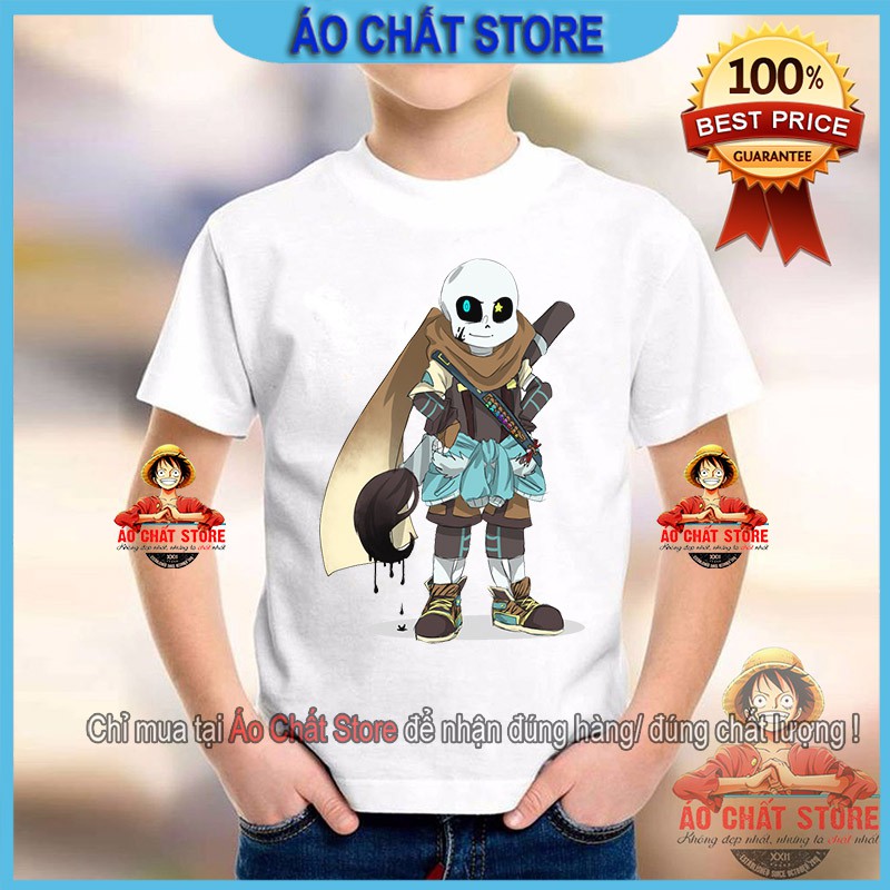 Áo Sans Undertale Ink Error nhiều mẫu đẹp | Áo trẻ em Sans cho bé trai bé gái S20 | Áo Chất Store