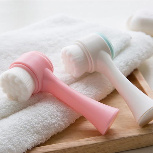 Cọ rửa mặt Hàn Quốc 2 mặt loại bỏ bụi bẩn, bã nhờn | BigBuy360 - bigbuy360.vn