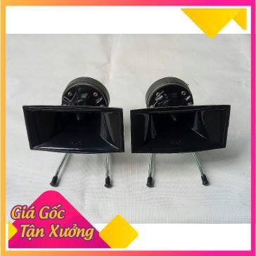 Đôi loa siêu treble công suất 200w chân đế sắt vành chữ nhật gắn trực tiếp amli