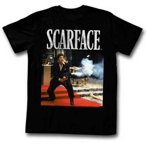 2019 New Scarface Waiting For Enemy Licensed Adult Classic Movie Men'S T-Shirts Halloween Gift