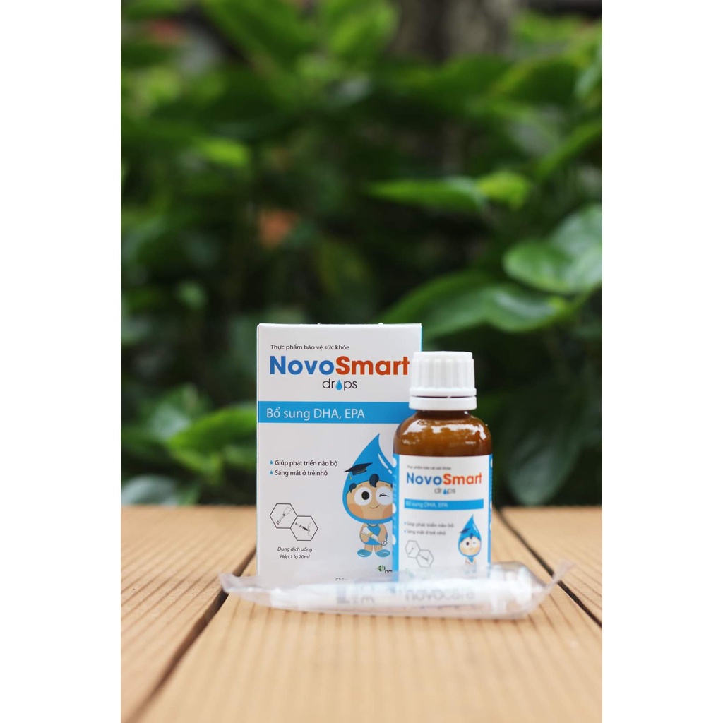 DHA , EFA Nhỏ Giọt Cho Bé Sơ Sinh Novosmart