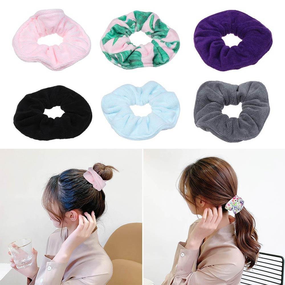 Dây Thun Cột Tóc Bằng Sợi Nhỏ Co Giãn Dành Cho Nữ