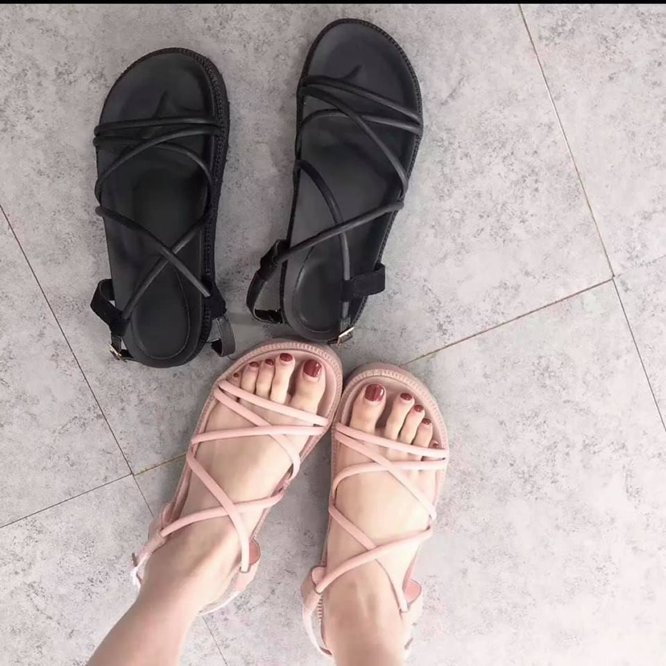 Sandal dây quấn đế kếp vạn người mê (kèm ảnh thật cuối) ✓