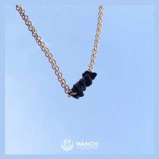 Vòng cổ dây chuyền đá handmade