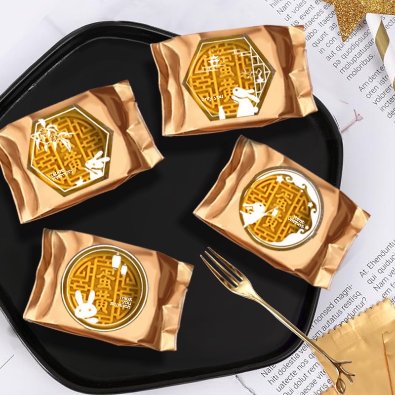 100 vỏ khay túi bánh trung thu 75-80gr