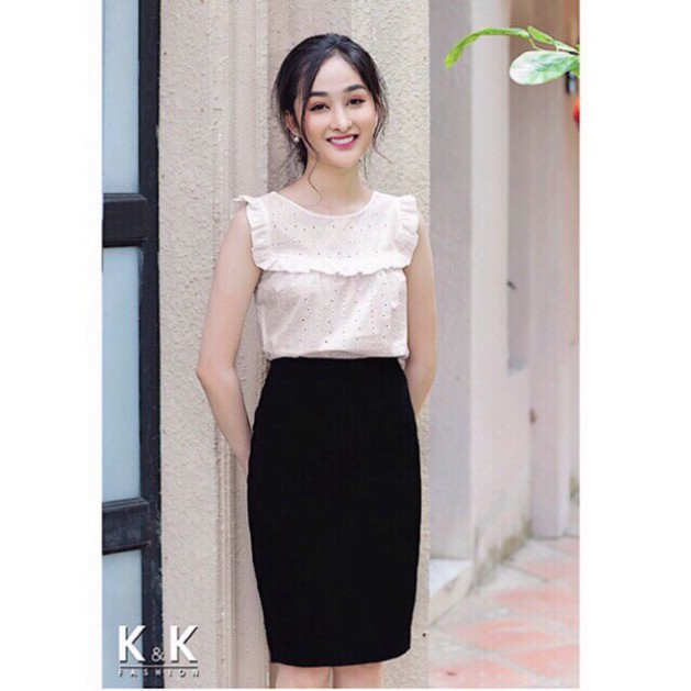 Chân Váy công sở - chân váy ôm bút chì sẻ sau hàng chuẩn MELA SHOP (ảnh thật) | BigBuy360 - bigbuy360.vn