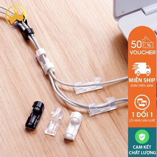 Nẹp Cố Định Dây Điện Kẹp Giữ Cáp Sạc Nẹp Dây Điện Chống Rối �Dán Tường 4.9, an toàn