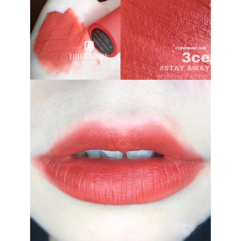 Son 3CEEE Blurring #Stay Away - Đỏ Gạch