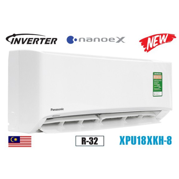 Điều hòa Panasonic 1 chiều inverter CS/CU-XPU18XKH-8 18000BTU Mới 2021