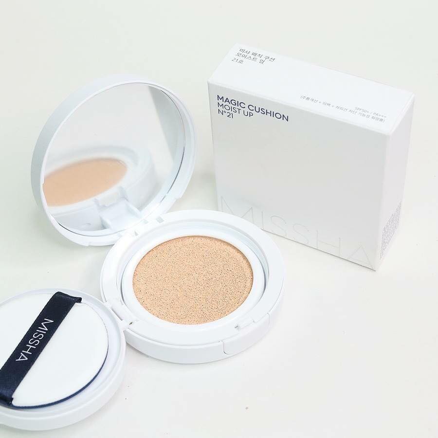 Phấn Nước Missha M Magic Cushion Moist Up SPF50+ (Mẫu Mới)