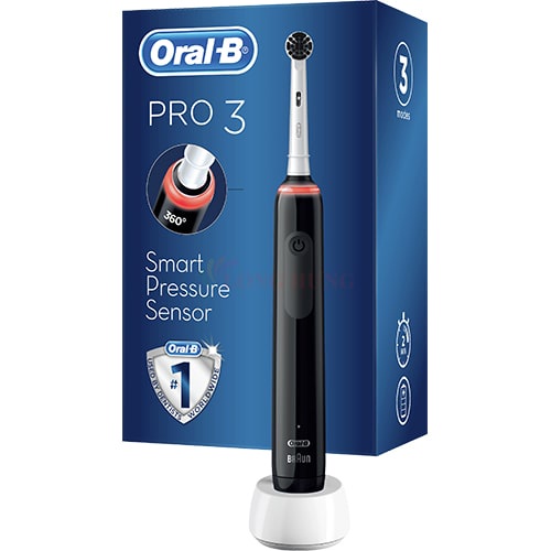 Bàn chải điện Oral-B Pro 3 3000 Pure Clean - Hàng nhập khẩu