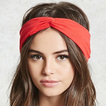 Băng đô cài tóc vải xếp ly Turban xuất khẩu Mỹ