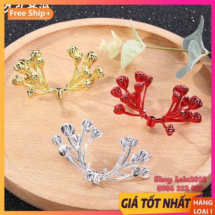 Chùm nụ hoa trang trí Noel giáng sinh