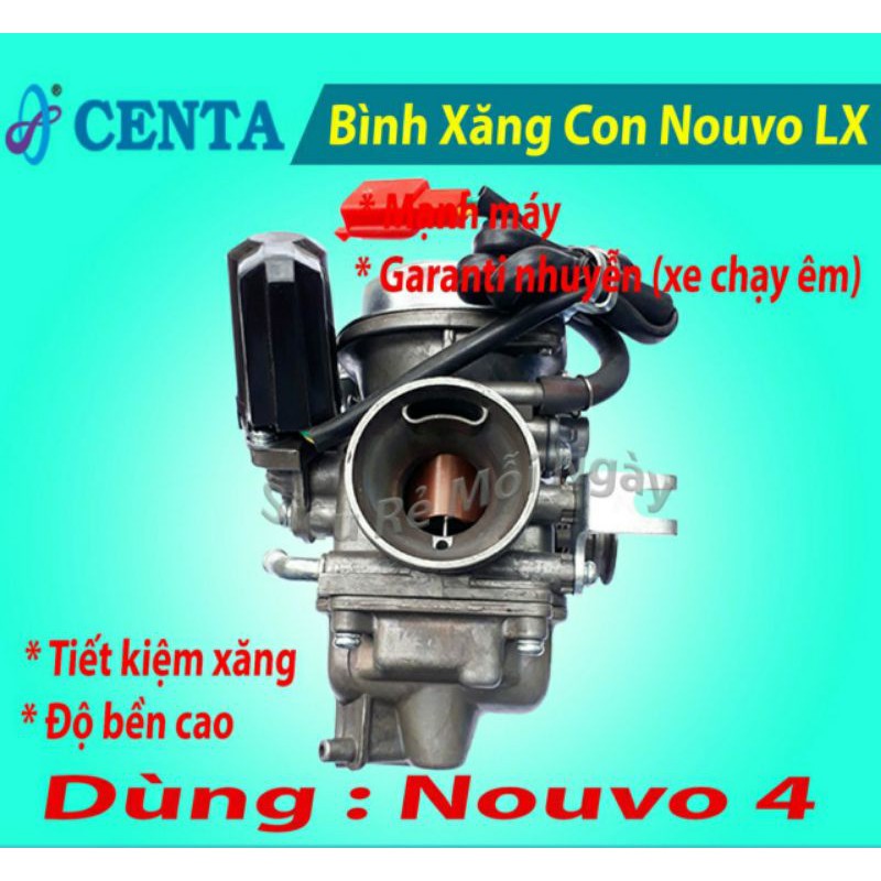 Bình Xăng Con Nouvo Lx 135 Hiệu Centa Chính Hãng