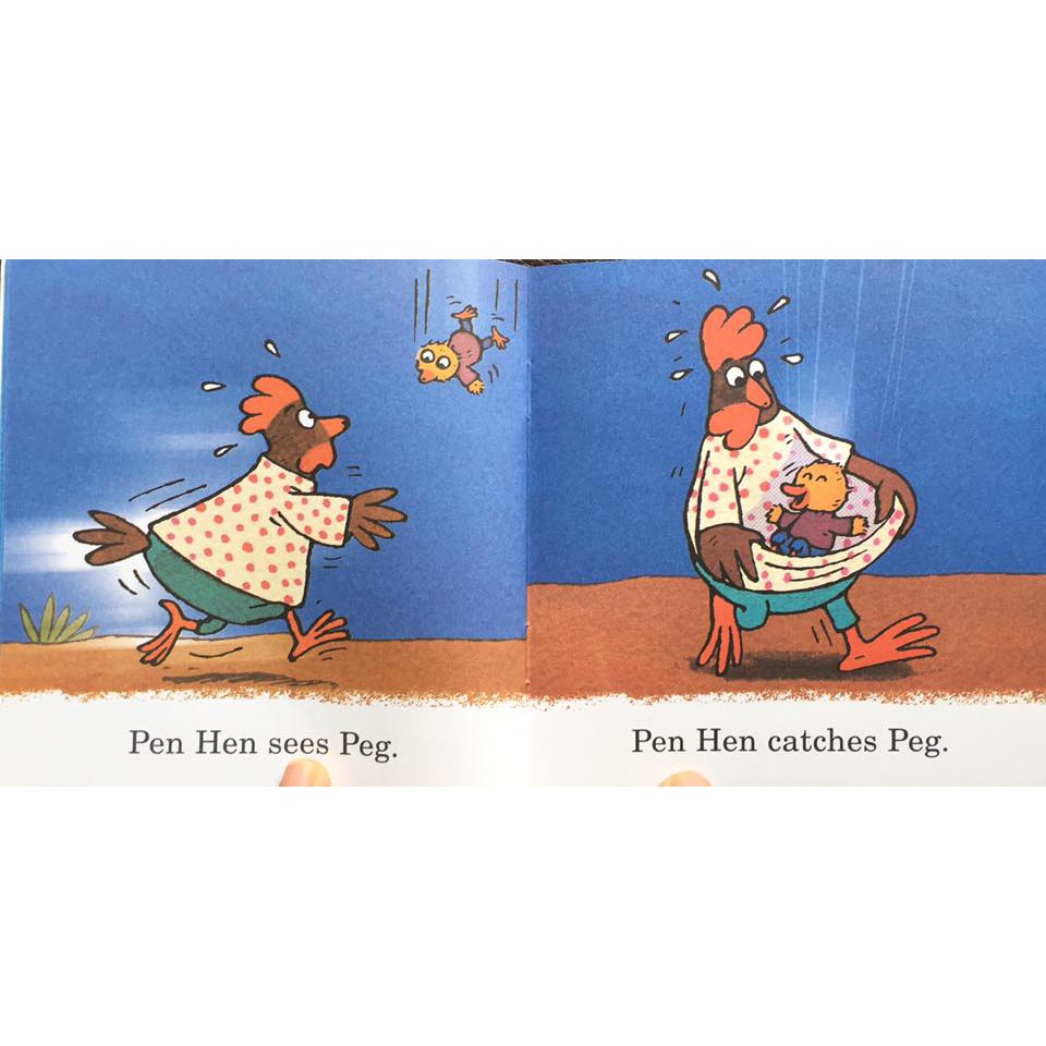 Bộ nhập 12c - I can read - Peg the chick + File nghe