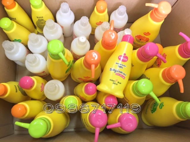 Sữa tắm gội Wesser 500ml - 200ml cho bé