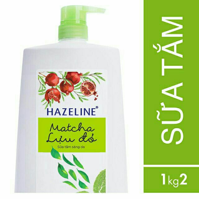 Sữa tắm Hazeline Lựu đỏ 1.2kg