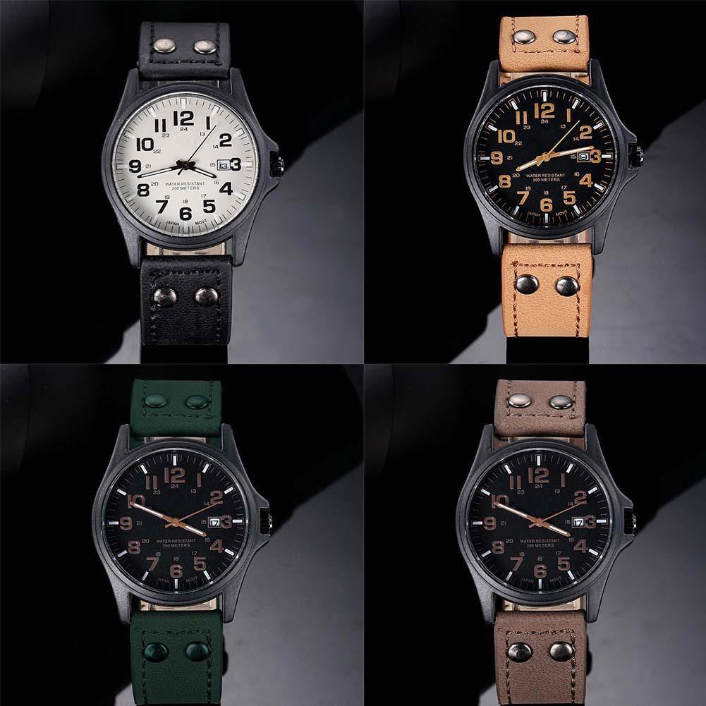 Đồng hồ dây da thể thao cho nam kiểu B | BigBuy360 - bigbuy360.vn