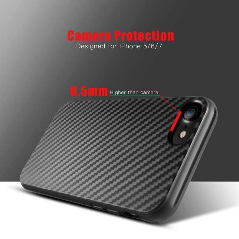 Ốp Điện Thoại Silicon Sợi Carbon Cho iPhone SE 2022 SE2 SE3 14 13 Pro Max 12 Mini 11 5S 6 6S 7 8 Plus XR X XS Max