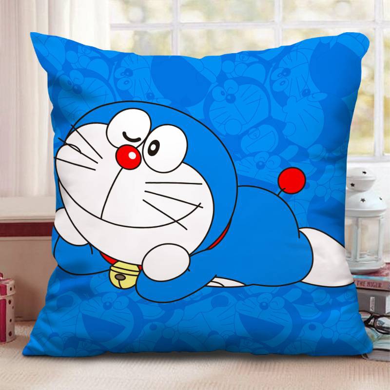 Gối Ôm Dài Hình Mèo Máy Doraemon Đáng Yêu