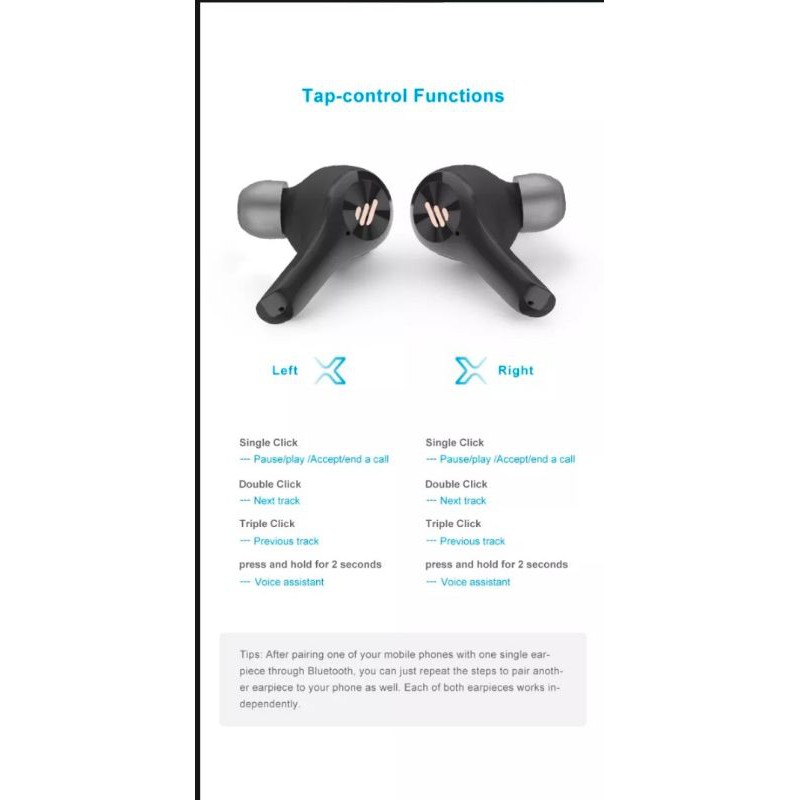Tay Nghe không dây Bluetooth 5.0 Edifien X5 phiên bản cao cấp