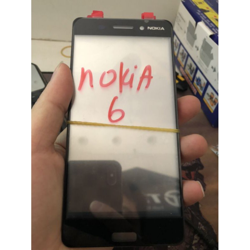 kính nokia 6 / 6.1 zin, nguyên liệu ép kính