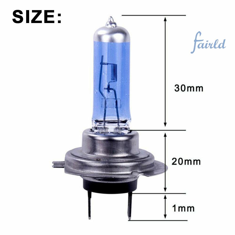 2 Bóng Đèn Pha Xenon Trắng 12v H7 100w 8500k Tiện Dụng Cho Xe Hơi